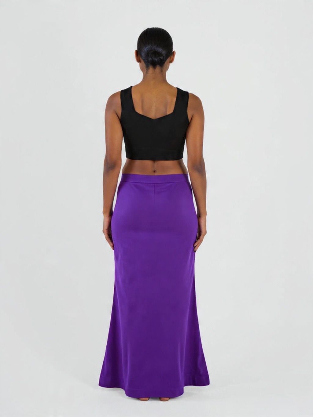 Shefemme Premium 100% Cotton 4-Way Stretch Petticoat for Sarees & Lehengas