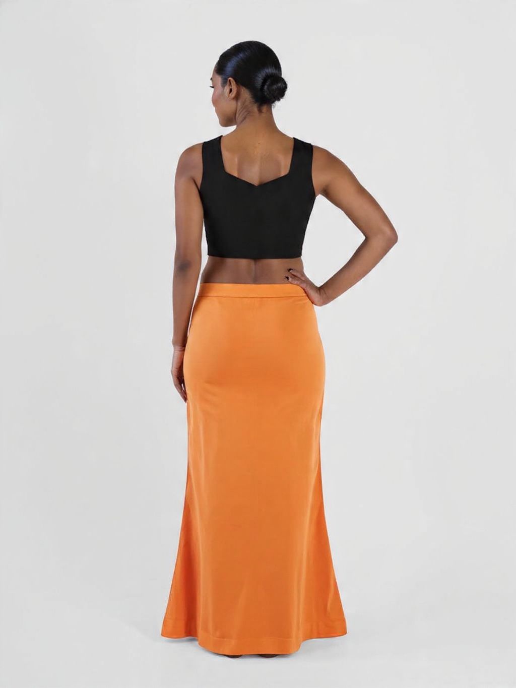 Shefemme Premium 100% Cotton 4-Way Stretch Petticoat for Sarees & Lehengas