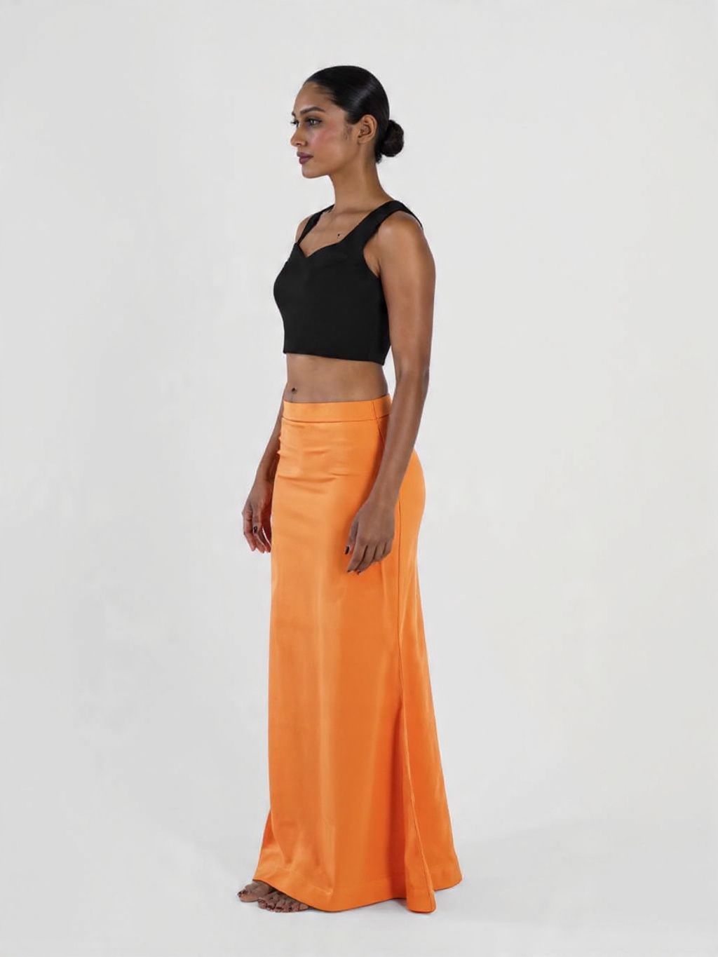 Shefemme Premium 100% Cotton 4-Way Stretch Petticoat for Sarees & Lehengas